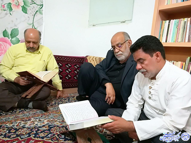 ترتیل‌خوانی قرآن در هیات ابوالفضلی بیرجند