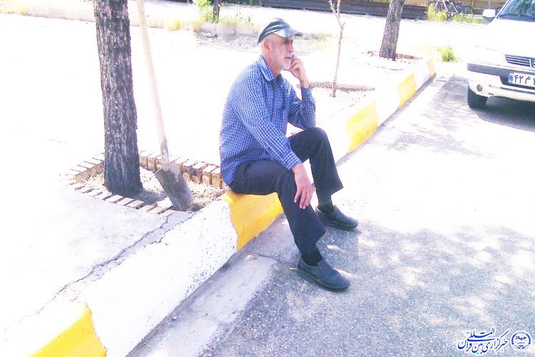 40 سال خدمت عاشقانه یک لات خراسانی در مدرسه