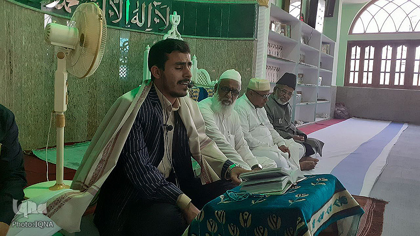 طنین صوت دلنشین قاری لرستان در هندوستان