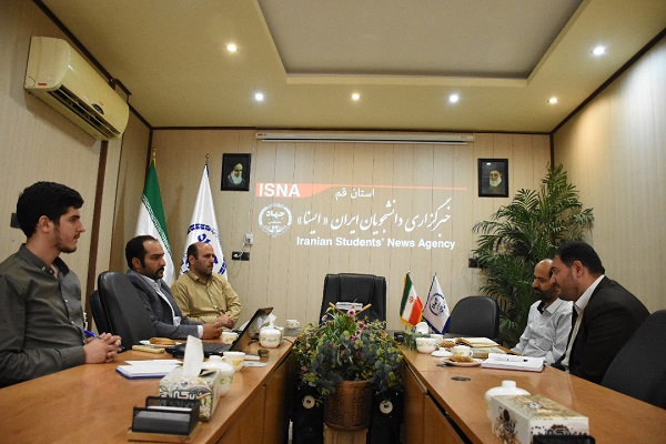 بازدید مسئولان بسیج رسانه استان از خبرگزاری ایکنا در قم
