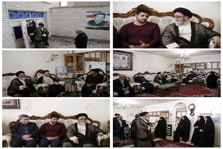 دیدار امام جمعه تبریز با خانواده شهید مدافع حرم&laquo;ذاکر حیدری&raquo;
