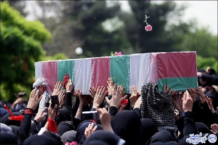 تشییع سه شهید گمنام در بیرجند