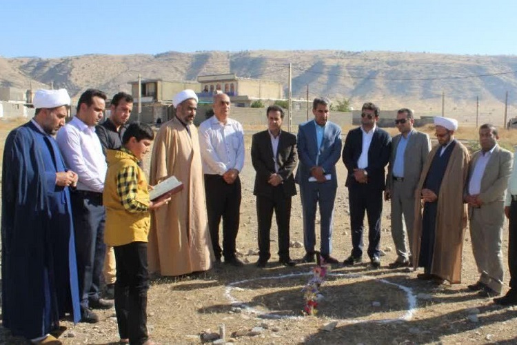 آغاز احداث ساختمان اداره تبلیغات اسلامی باشت آغاز احداث ساختمان اداره تبلیغات اسلامی باشت