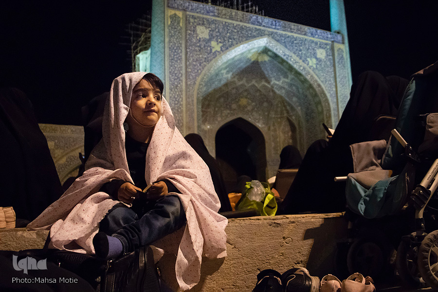 شب قدر در مسجد جامع اصفهان