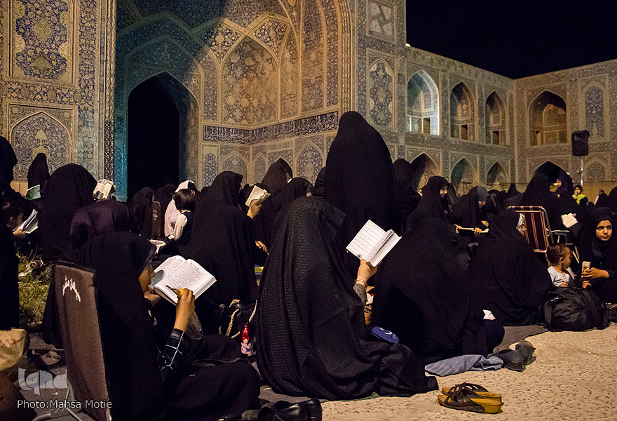 شب قدر در مسجد جامع اصفهان