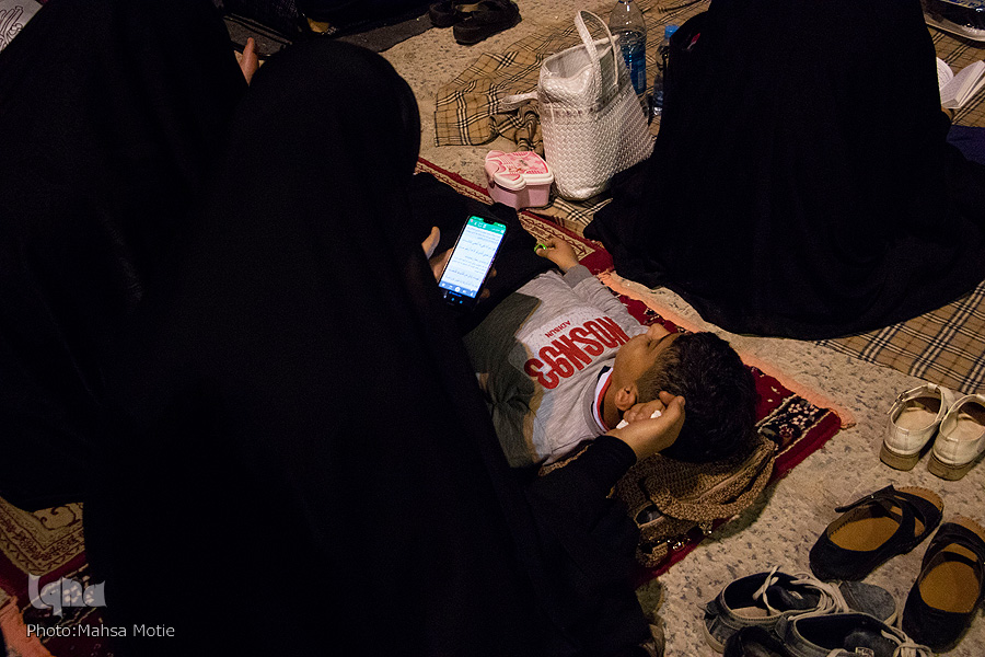 شب قدر در مسجد جامع اصفهان