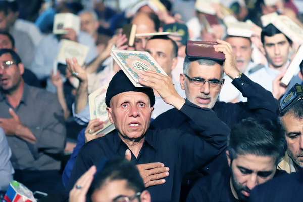 برگزاری مراسم شب احیای نوزدهم رمضان در مصلای ساری