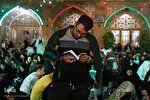 احیا شب نوزدهم در امامزاده حسین (ع) قزوین