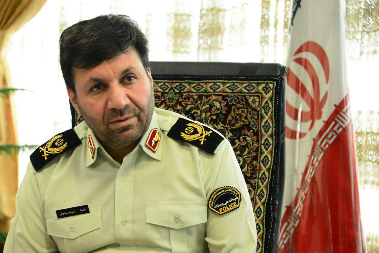 کسب رتبه سوم پلیس کرمان در زمینه مبارزه با قاچاق کالا و ارز در کشور