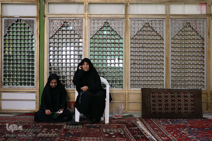 مراسم جزء خوانی امامزاده نرمی دولت آباد اصفهان