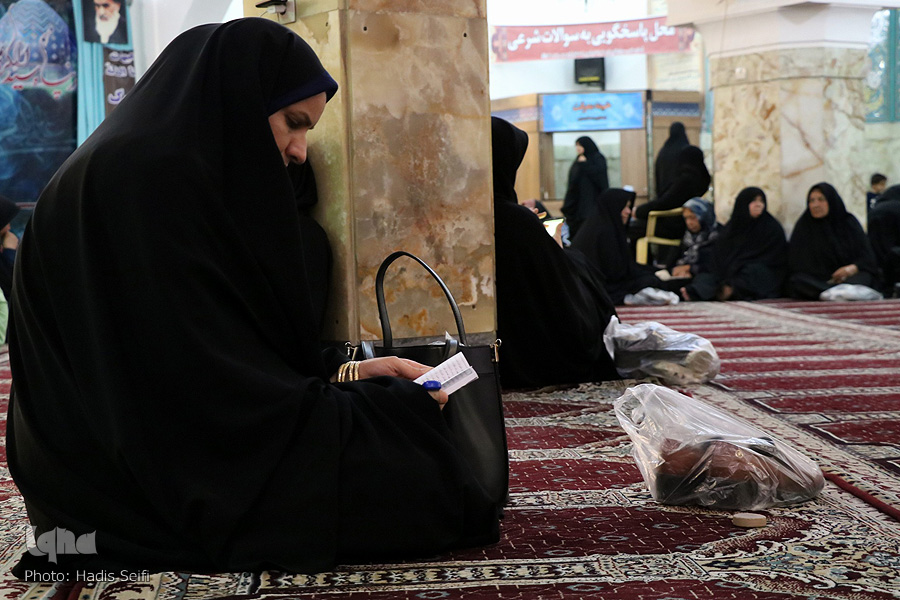 مراسم جزء خوانی امامزاده نرمی دولت آباد اصفهان