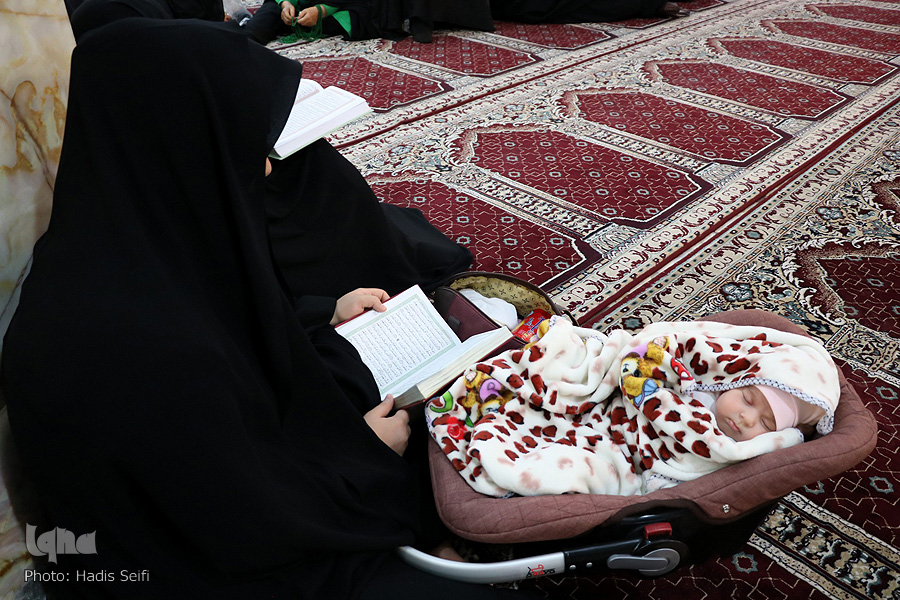 مراسم جزء خوانی امامزاده نرمی دولت آباد اصفهان