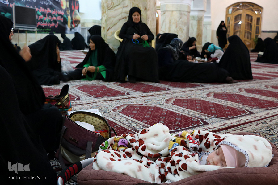 مراسم جزء خوانی امامزاده نرمی دولت آباد اصفهان