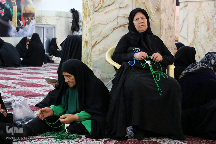 مراسم جزء خوانی امامزاده نرمی دولت آباد اصفهان