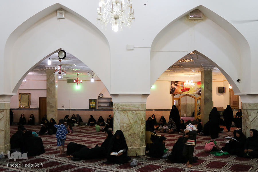 مراسم جزء خوانی امامزاده نرمی دولت آباد اصفهان