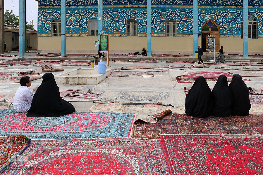 مراسم جزء خوانی امامزاده نرمی دولت آباد اصفهان