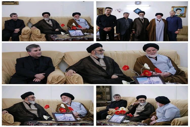 دیدار امام جمعه تبریز با خانواده سه شهید