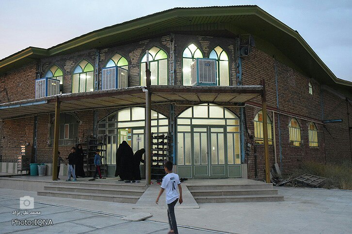 برپایی سفره افطاری در مسجد سیدالشهدا(ع) گلدشت