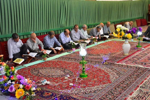 برگزاری مراسم جزءخوانی قران در شهرک صدرا + عکس