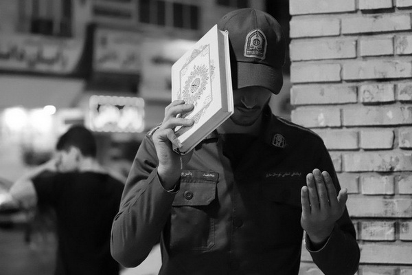 مراسم احیای شب 21 رمضان در مسجد جامع ساری