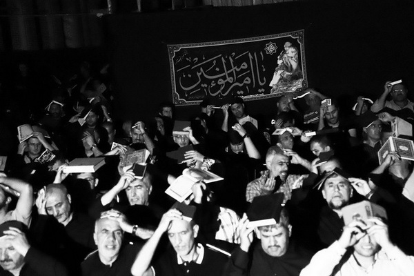 مراسم احیای شب 21 رمضان در مسجد جامع ساری