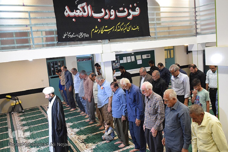 عکس  // افطاری ساده هیئت امام حسن مجتبی(ع) روستای بدآباد سفلی