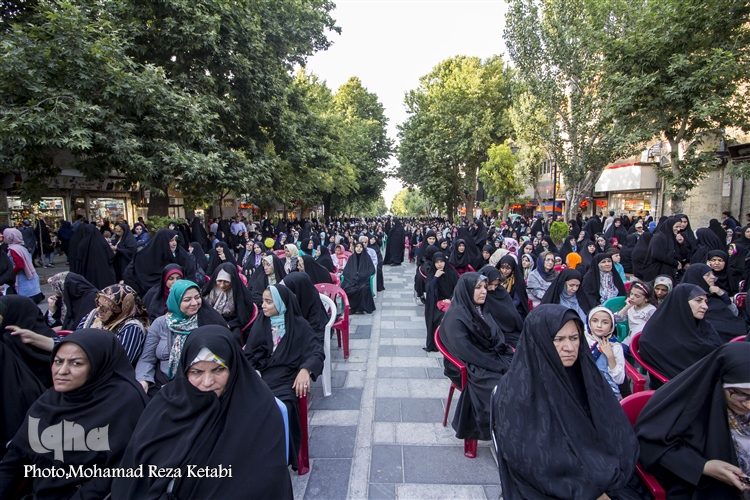 اجتماع بزرگ مردمی &laquo;عفاف و حجاب&raquo; در همدان برگزار شد