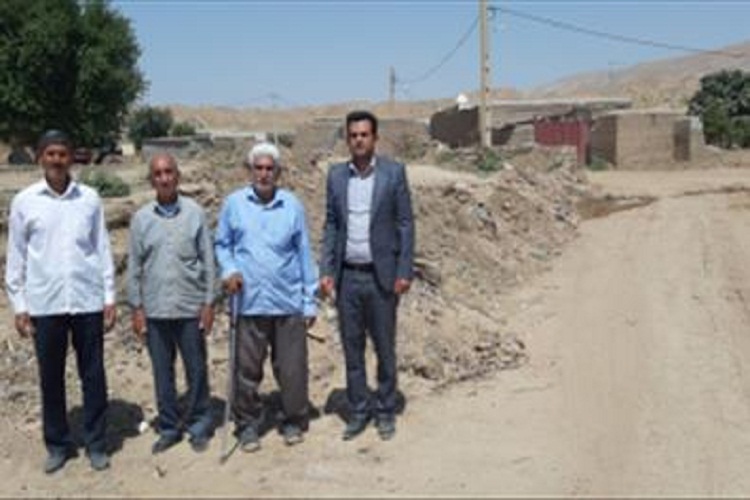 وقف زمین برای ساخت مسجد در روستای سیل&zwnj;زده چم&zwnj;مهر