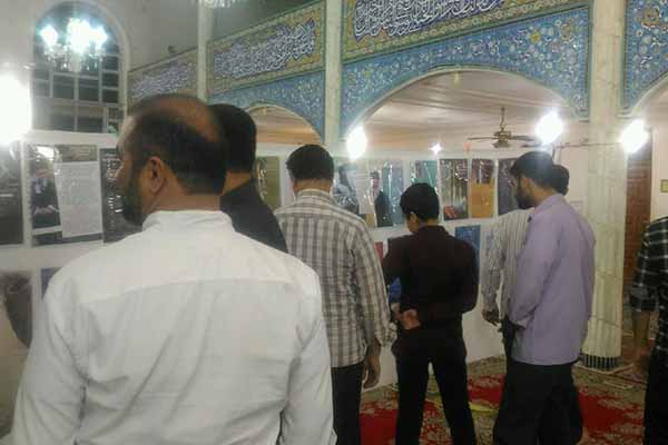 برپایی نمایشگاه پوستر «جوانان و ولایت» در املش