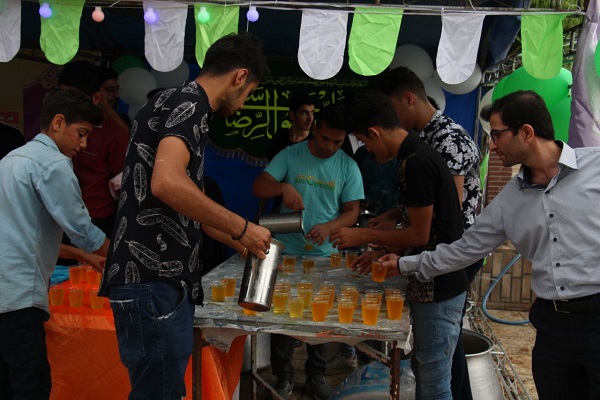 آخرین روز جشن دهه کرامت در ساری در قاب تصویر
