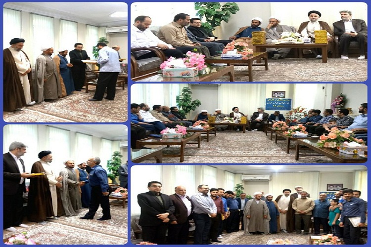 جلیل از قاریان و دست اندرکاران مراسم جزءخوانی قرآن کریم ماه مبارک رمضان در بروجرد