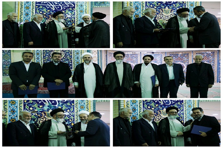 تجلیل از دو قاضی نمونه در نماز جمعه تبریز