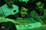 عزاداری شب شهادت امام صادق(ع) و استقبال از شهید گمنام در اراک