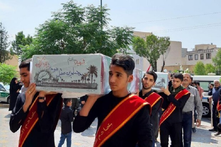بازگشت دو شهیدتشرعی و امینیان به وطن