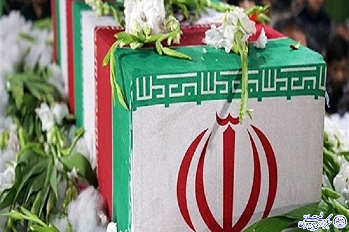 آغاز مراسم تشییع پیکر ۸ شهید گمنام در ایلام