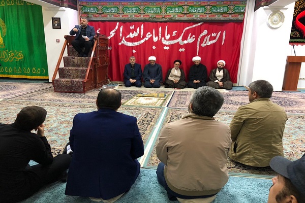 برگزاری مراسم شهادت امام جواد در حسینیه مسکو + تصاویر