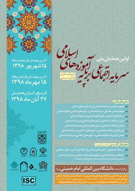 بررسی اصول ارتباطات اجتماعی در آموزه‌های اسلامی و سرمایه اجتماعی