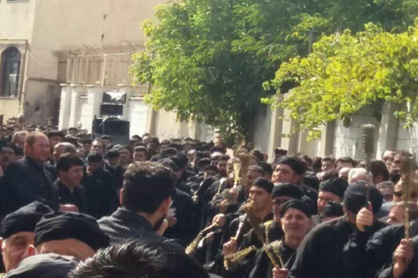 آئین سوگواری سالروز شهادت سفیر کربلا در اردبیل برگزار شد