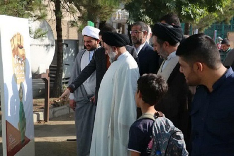 برپایی نمایشگاه تجسمی با موضوع عید قربان و غدیر در خرم&zwnj;آباد