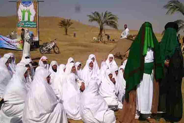 بازسازی واقعه غدیرخُم در الشتر