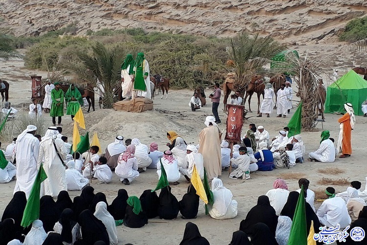 بازسازی غدیر در هرمزگان