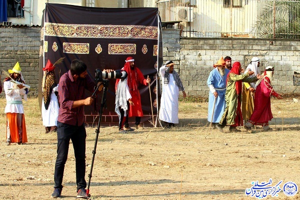 بازسازی واقعه غدیرخم در بابل+ گزارش تصویری