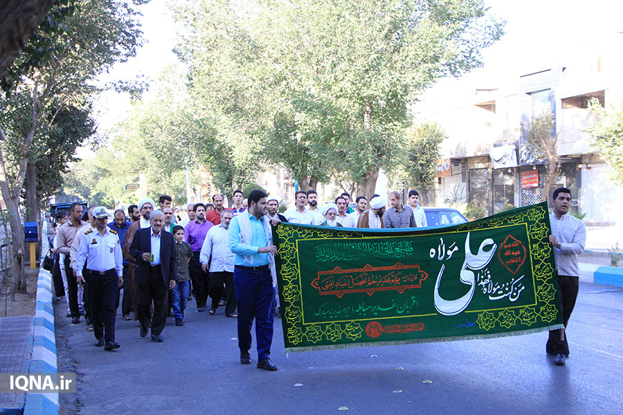 کاروان شادی پیاده ولایت در یزد