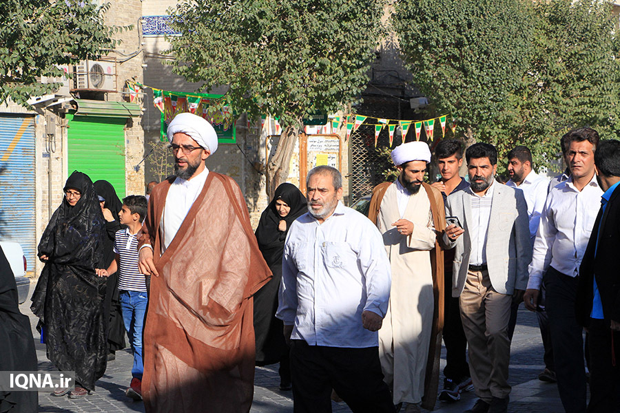 کاروان شادی پیاده ولایت در یزد