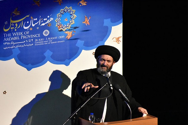 مراسم افتتاحیه پاسداشت هفته استان اردبیل برگزار شد