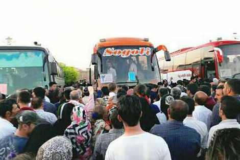 نخستین کاروان حجاج بوکانی عازم سرزمین وحی شدند