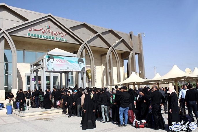 افزایش بیش از 200 درصدی تردد زائران از پایانه مرزی مهران