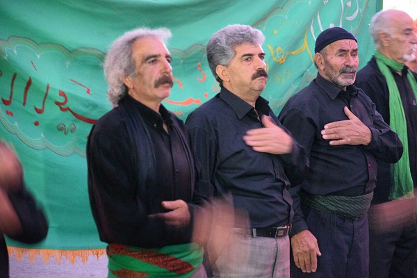 برگزاری مراسم عزاداری در شب هفتم ماه محرم + عکس
