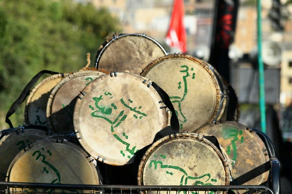 برگزاری مراسم عزاداری در شب هفتم ماه محرم + عکس