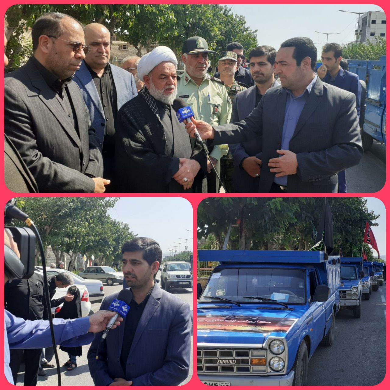 حرکت کاروان احسان حسینی در خراسان&zwnj;شمالی آغاز شد